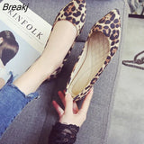 Shoes Women Flats Woman Casual Shoes Pointe toe Spring Summer Flat Fashion Ladies Shoes Slip-on Big Size