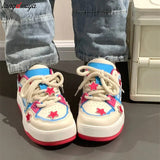 Lotso Women Thick Sole Shoes Summer New Breathable Casual Female Sneaker Y2k Street Spice Girl Platform Shoes