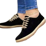 Fashion Comfortable Women's Flat Shoes with Free Shipping Casual Lace Up Ladies Flats Lightweight Outdoor Walking