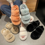 It And Wear It! Online Celebrity Hairy Slippers Women Wear New Style Fairy Ins Chao Slippers In Autumn And Winter Of
