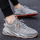 New Summer Breathable Man Sneaker Fashionable Running Vulcanize Shoe Mesh Sports Flat Shoes for men white sneakers