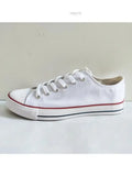 Women Shoes New Retro Lowtop Sneakers Shoes for Women Canvas Round Toe Cross-tied Causal Flats Shoes 2023 women