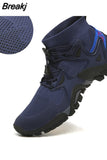 Mesh Breathable Hiking Shoes Size 36-47 Mens Sneakers Outdoor Trail Trekking Mountain Climbing Sports Shoes for