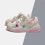 New Japanese Casual Canvas Kawaii Pink Flat Women's Sneakers Platform Sports Shoes Vulcanize Running Lolita Tennis