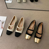 Retro Elegant Round Toe High Heels Women's Fashion New Spring and Summer Muller Shoes Women's White Loafer Women's