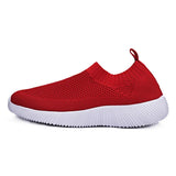 Sneakers for Women 2023 Autumn Slip on Breathable Mesh Casual Shoes Woman Flat Heels Plus Size Loafers Zapatos
