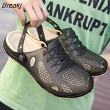 New Men Sandals Summer Flip Flops Slippers Men Outdoor Beach Casual Shoes Cheap Male Sandals Water Shoes Sandalia