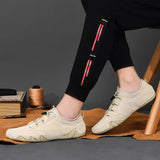 Men's Sneakers cow suede Leather Men Loafers Shoes Fashion Slip on Men Driving Shoes Soft Sapato Masculino Mocassin