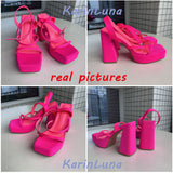 Platform High Heels Women Sandals 2023 Brand New Spring Summer Fashion Office Lady Women Shoes Sandals Walking