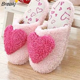 Lovely Ladies Home Floor Soft Women indoor Slippers Outsole Cotton-Padded Shoes Female Cashmere Warm Casual