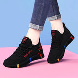 Sports casual for Women Outdoor Tennis Shoes Lightweight Non-slip Breathable Sneakers Soft Walking Shoes Zapatillas