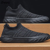 Men Walking Shoes Breathable Sneakers 2022 Summer Mens Casual Shoes Slip-on Socks Sneaker Men's Loafers Zapatillas
