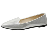 Women Shoes 2024 New Pointed Toe Flat Shoes Slip on Women Loafers Fashion Office Casual Flats Zapatos Mujeres Moccasins