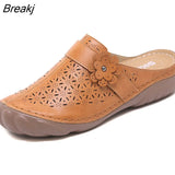 Summer Shoes Women Wedge Sandals Casual Woman Sandals Flowers Wedges Shoes Plus Size 42 Soft Wedge Heel 4.5cm