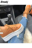 Vulcanized Sports Shoes Casual Outdoor Walking Shoes 2023 Breathable Wedge Heel Women Sneakers Shoes Zapatillas Mujer