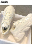 Women Chunky Sneakers Ladies Casual Shoes Fashion Female Thick Sole Sport Big Size Zapatos De