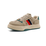 Breakj 2024 New Ins Korean Basic Small White Shoes Female Heighten Student Board Shoes Breathable Casual Shoes