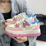 Platform Sneakers Women's Kawaii Sports Shoes Casual Comfortable Vulcanize shoes Harajuku Lolita shoes sneakers for