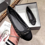 Women Shoes Slip on Flat Loafers for Bow Ballet Flats Women Moccasins Casual Zapatos Mujer Flat Shoes Women Walking