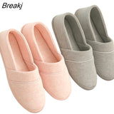 2023 Winter-Autumn At Home Thermal Cotton-Padded Slippers Women's Cotton Slippers Indoor Slippers With Soft Outsole