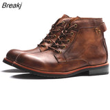 Men's Brand Ankle Boots comfortable casual Shoes For
