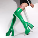 Breakj Boots 2025 Autumn And Winter New Sexy Over Knee Leg Boots High Water Platform High Knee