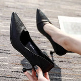 women fashion sweet yellow pu leather stiletto heels for party & night club lady black summer office heel