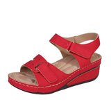 Summer Trend Women Sandals Soft Bottom Wedge Heels Sandals Women Platform Sandalias Mujer Elegant Wedges Shoes for