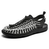 Men Shoes Designer Hand-woven Men Sandals Summer 2023 Breathable Loafer Men Casual Shoes Comfortable Fashion Beach Sandals