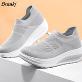 Women Shoes Summer Weave Sneakers Super Light Comfortable Shoes Female Mesh Breathable Sneakers Women