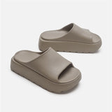 Platform Slippers Women Gladiator Sandals 2024 Fashion Comfortable Designer Slippers Thick Bottom Plus Size Women