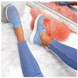 Women 2023Summer Fly Weave Rhinestone Flats Shoes Women Fashion Plus Size Sneakers Women Platform Casual Sport