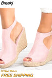 Women Sandals Plus Size 35-43 Platform Wedge Shoes Women's High Heels New Summer Clogs Women's Sandals Sandalias De