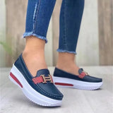 Breakj Bean Shoes Women's Large Comfortable Women's Single Shoes Soft Soles Casual Women's Shoes