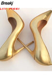 Woman's Shoes Women's Pumps Pointed Toe 12cm High Heel Stiletto Classic Pumps Pumps Prom Shoes YG018