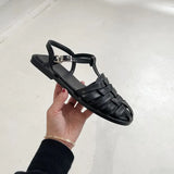 Women's Gladiator Sandals 2023 New Summer Women's Casual Trend Flat Sandals Fashion Elegant Weave Comfortable Sandals