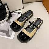 For Women 2023 Female Shoes Slippers Soft Slides Cover Toe Low Shallow New Comfort Flat Basic Spring Fabric Retro
