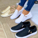 Breakj Spring And Autumn Large-Size Casual Fashion Single Shoe Zipper Board Shoes Flat Shoes