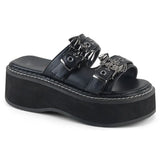 Design Gothic Style Vampire Cosplay Platform Wedges Woman Shoes Sandals Summer Cosy Fashion Women Shoes Slipper