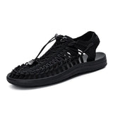 Men Shoes Designer Hand-woven Men Sandals Summer 2023 Breathable Loafer Men Casual Shoes Comfortable Fashion Beach Sandals