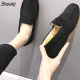 Women's Loafers Moccasins Woman Soft Bottom Non Slip Female Flats Shoes 2023 Autumn Spring Slip On Sewing Ladies Lazy Shoes