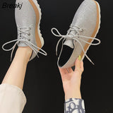 Women Shoes Patent Leather Lace Up Thick Heel Increased Flat Platform Oxford Shoes Woman Loafers Solid Casual Shoes Plus