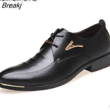 Man Pointed Toe Dress Shoes Mens Patent Leather Black Wedding Shoes Oxford Formal Business Casual Shoes Big Size