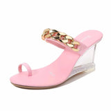 Wear Outside Summer Slippers Candy Color Sandals Ankle Strap 8CM Walk Show Super High Heels Peep Toe Wedding Women