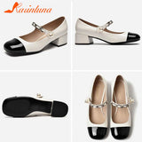 High Heeled Women Sandals 2023 Spring Summer Platform Fashion Sandals Buckle Strap Little Fragrance Comfort Walking