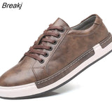 Size Men's Shoes Sneakers Men's British Breathable Fashion Youth Casual Shoes Lace Up Wild Tide Shoes