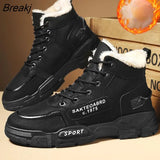 Men's Ankle Boots Fashion Male Vintage Styles Winter Boots Casual Men Shoes Comfortable Platform Shoes Tooling SkateBoard