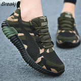 Fashion Sneakers Women Summer Breathable Casual Shoes Men Army Green Light Trainers Lover
