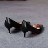 High Heels 34-43 Plus Size Women Shoes 10cm Thin Stiletto Banquet Wedding Shoes Sexy Pointed Toe Ladies Party