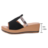 Open Toe Women's Wedge Sandals White Summer Fashion Breathable Comfortable Sandals Woman Buckle Female Footwear Woman